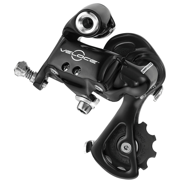 Campagnolo DERAILLEUR ARRIERE VELOCE BLACK 9/10S CHAPPE COURTE