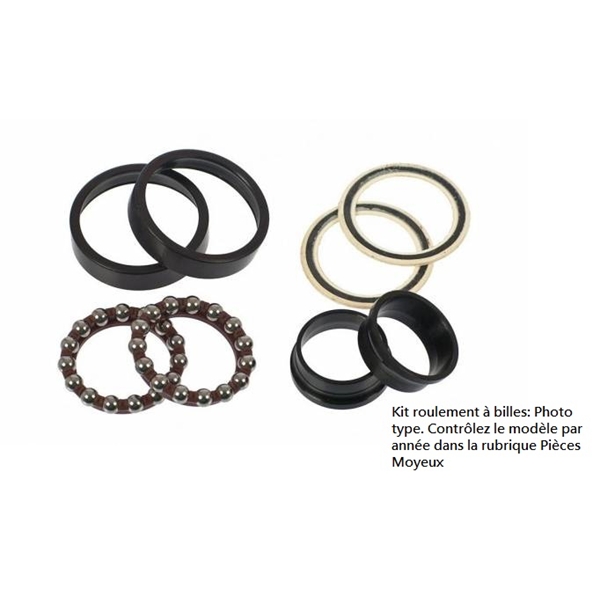uxcell Lot de 4 roulements à billes 626-2RS à double étanchéité 180026 en acier au carbone - 6