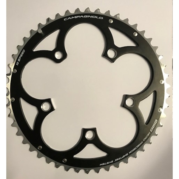 Plateau Campagnolo Centaur 50 Dents Noir - 10 Vitesses - Neuf (réf. FC-CE450)