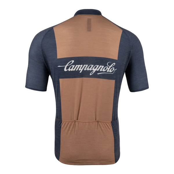 Maillot Cyclisme Campagnolo Palladio Homme - Gris - Manches Courtes - Tailles M Et L