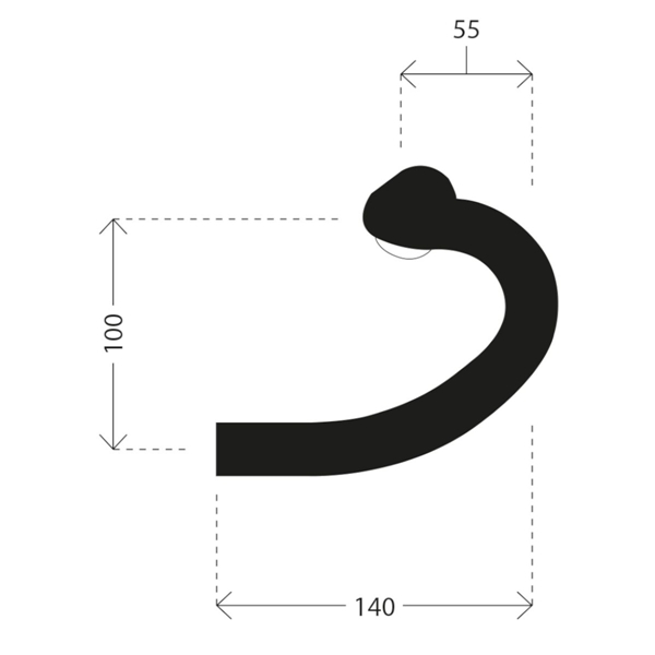 Deda Elementi Cintre gera alu 6061 eos-endurance dcr 24° pob finish ...