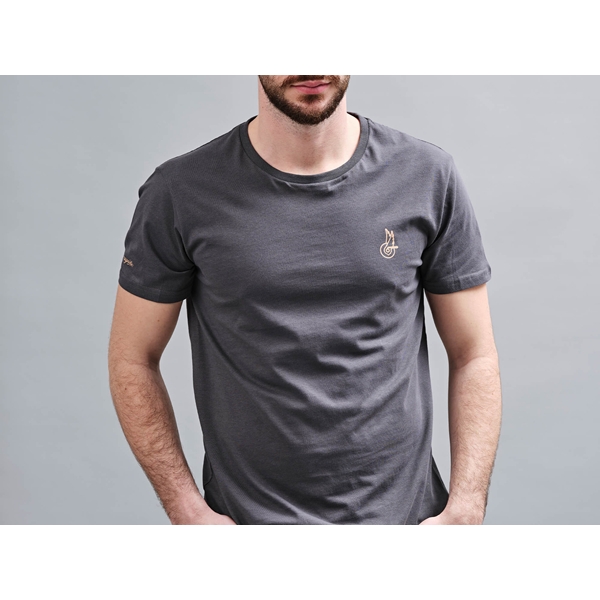 Campagnolo T-SHIRT LOGO GRIS FONCe TAILLE