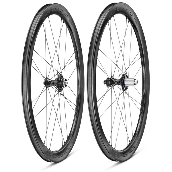 Campagnolo BORA™ WTO 45 Disc Tubeless (2-WAY FIT™) Paire HG11 Dark