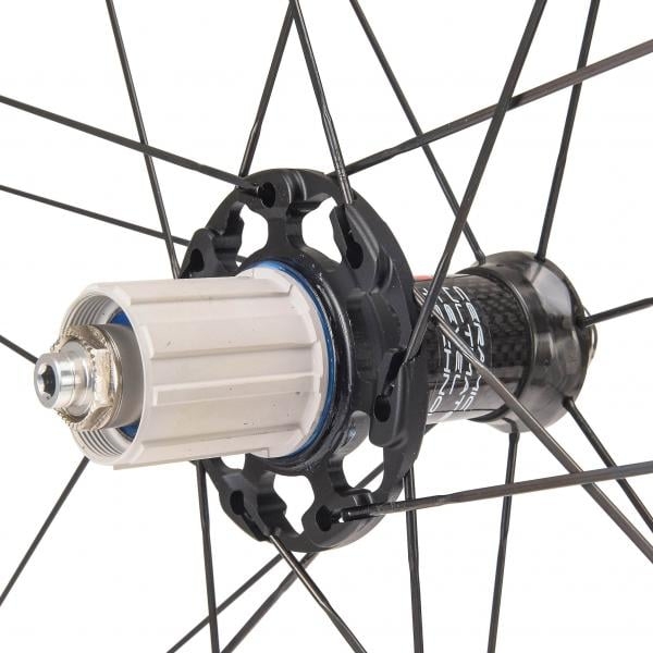 CAMPAGNOLO Roue avant BORA ULTRA 35 DARK boyaux + patins de frein