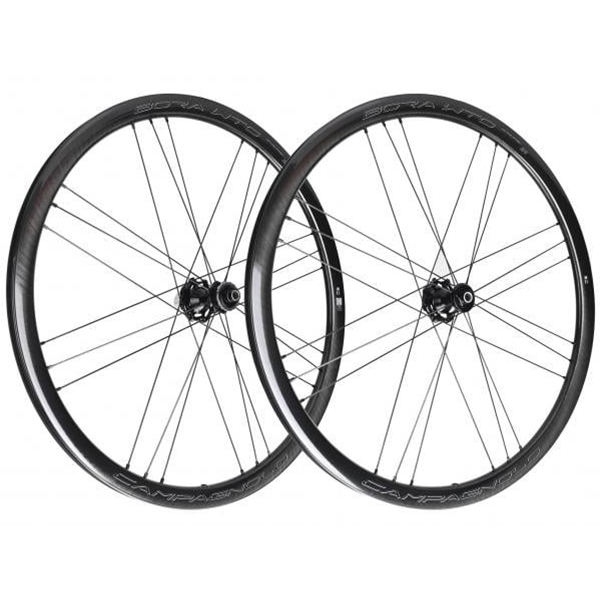 Campagnolo BORA™ WTO 33 Disc Tubeless (2-WAY FIT™) Paire Campa Dark